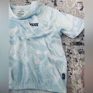 Vans marble cropped top